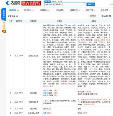 刘强东卸任东莞京东利升贸易经理，解析背后商务代理服务新动向